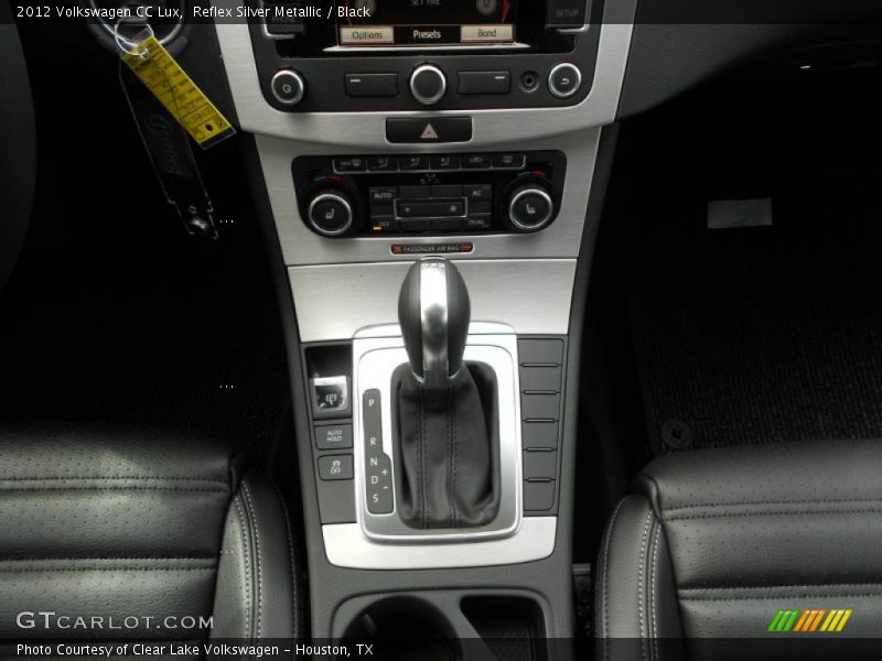 Reflex Silver Metallic / Black 2012 Volkswagen CC Lux