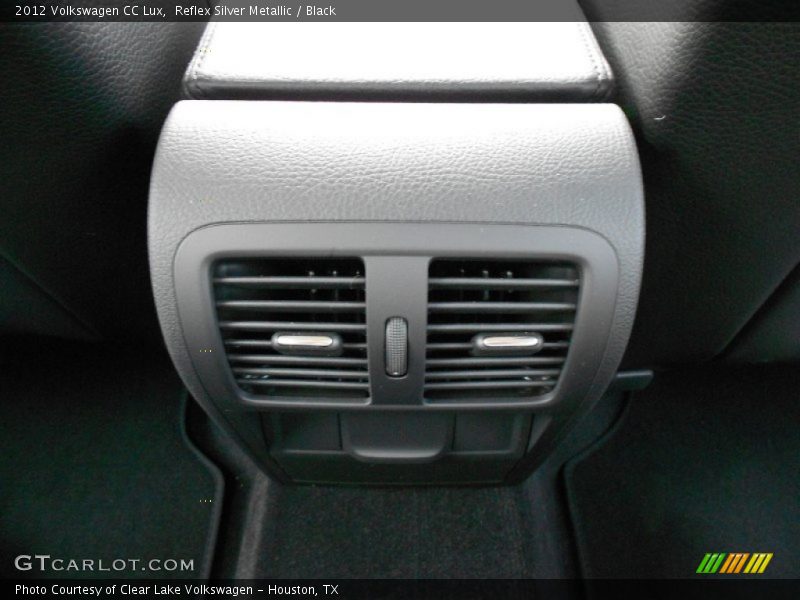 Reflex Silver Metallic / Black 2012 Volkswagen CC Lux