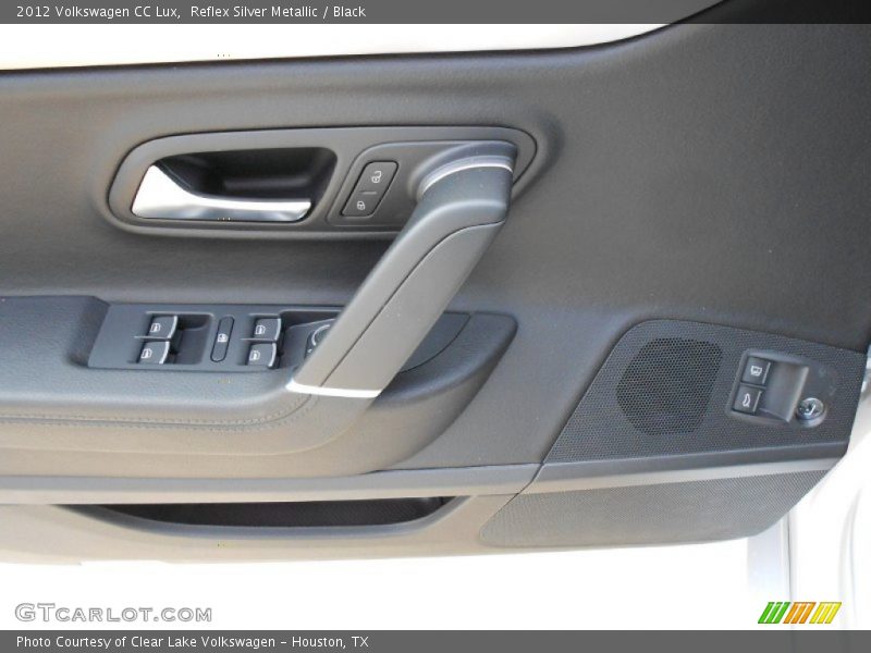 Reflex Silver Metallic / Black 2012 Volkswagen CC Lux