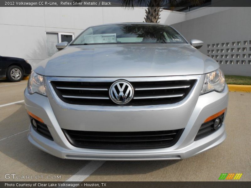 Reflex Silver Metallic / Black 2012 Volkswagen CC R-Line