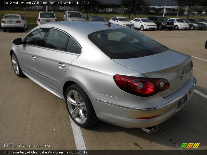 Reflex Silver Metallic / Black 2012 Volkswagen CC R-Line