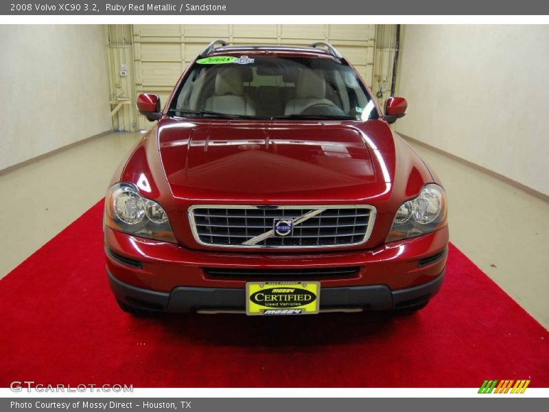 Ruby Red Metallic / Sandstone 2008 Volvo XC90 3.2