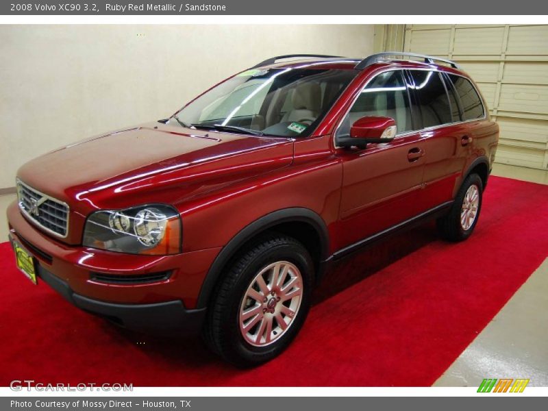 Ruby Red Metallic / Sandstone 2008 Volvo XC90 3.2