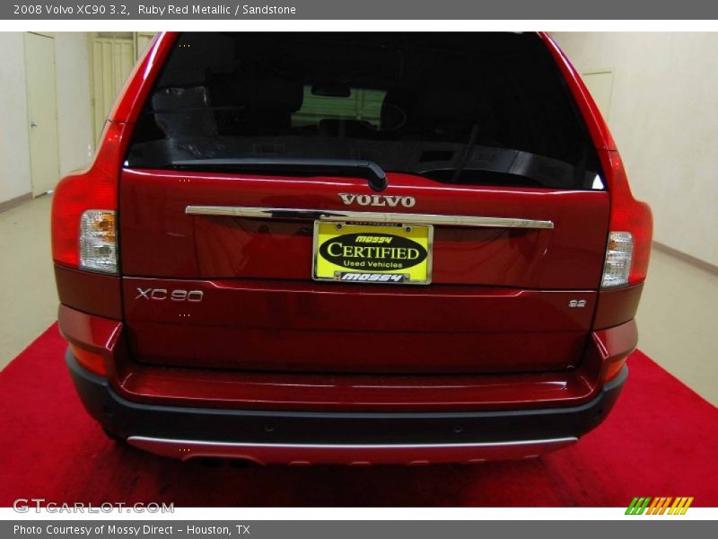 Ruby Red Metallic / Sandstone 2008 Volvo XC90 3.2