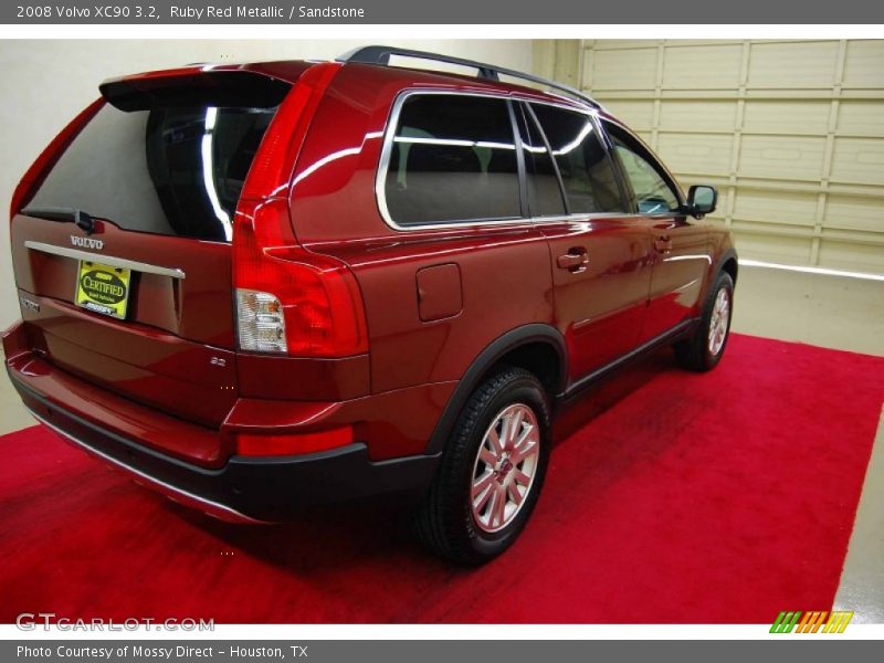 Ruby Red Metallic / Sandstone 2008 Volvo XC90 3.2
