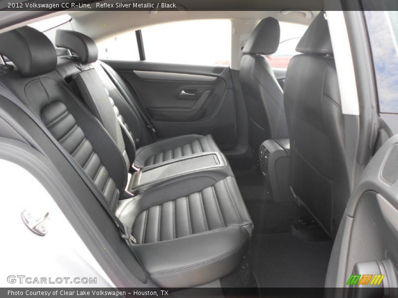 Reflex Silver Metallic / Black 2012 Volkswagen CC R-Line