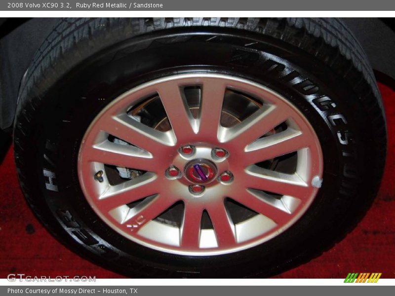 Ruby Red Metallic / Sandstone 2008 Volvo XC90 3.2