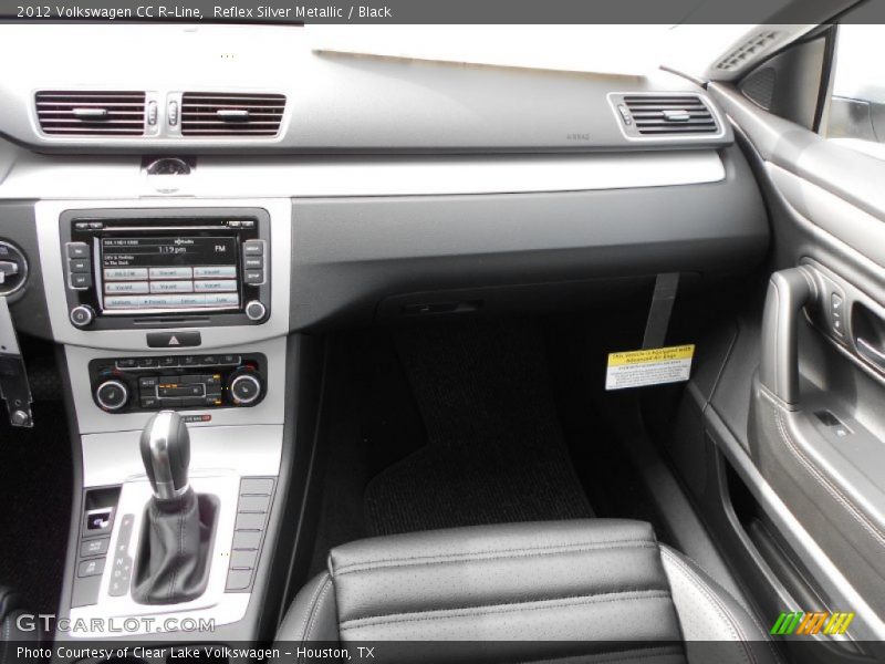 Reflex Silver Metallic / Black 2012 Volkswagen CC R-Line
