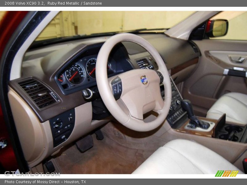 Ruby Red Metallic / Sandstone 2008 Volvo XC90 3.2