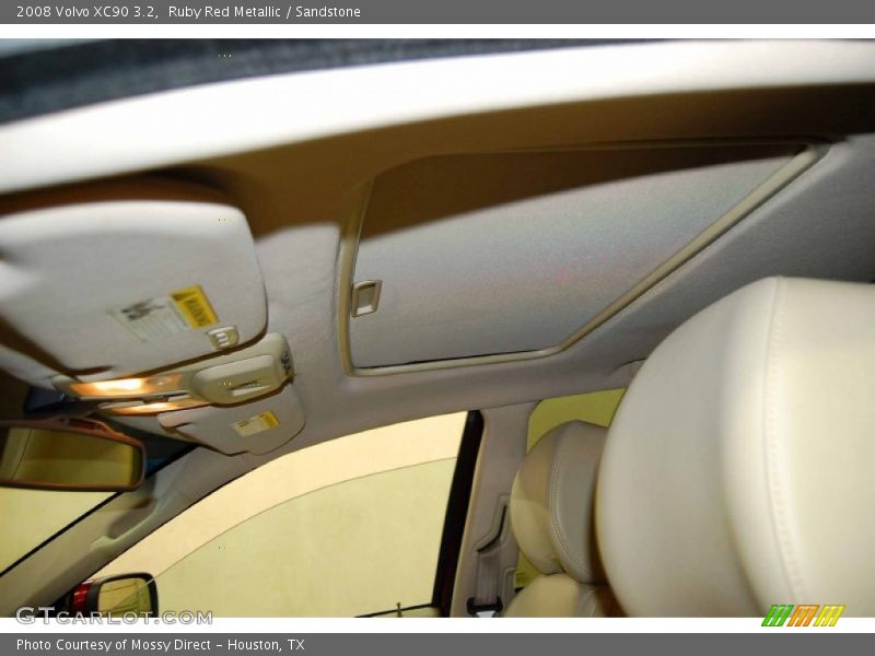 Ruby Red Metallic / Sandstone 2008 Volvo XC90 3.2