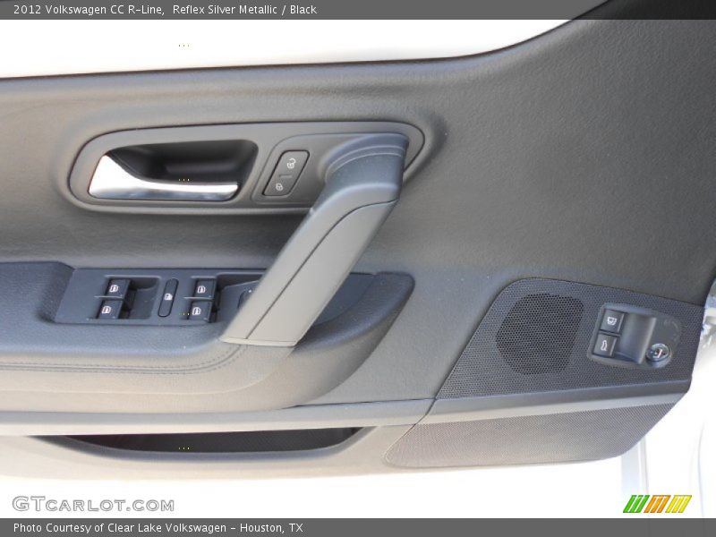 Reflex Silver Metallic / Black 2012 Volkswagen CC R-Line
