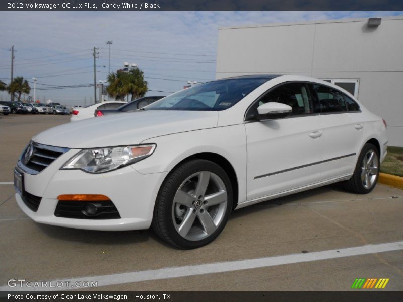 Candy White / Black 2012 Volkswagen CC Lux Plus