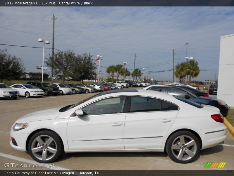 Candy White / Black 2012 Volkswagen CC Lux Plus