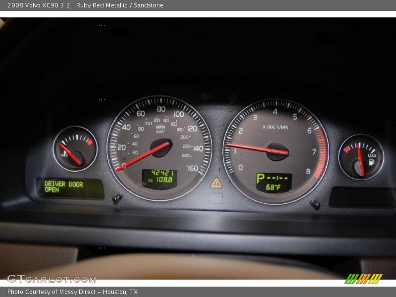 Ruby Red Metallic / Sandstone 2008 Volvo XC90 3.2