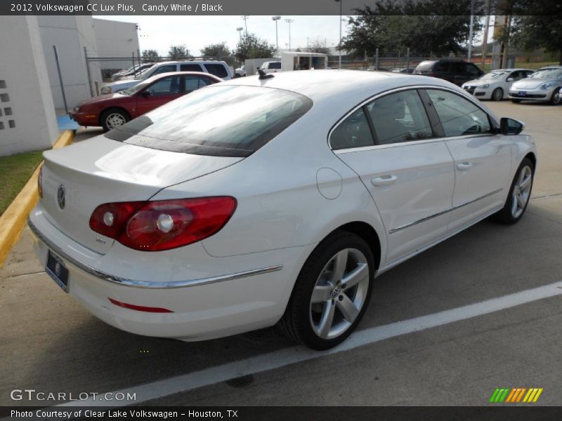 Candy White / Black 2012 Volkswagen CC Lux Plus