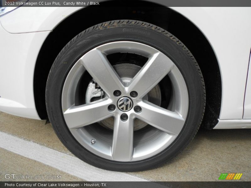 Candy White / Black 2012 Volkswagen CC Lux Plus