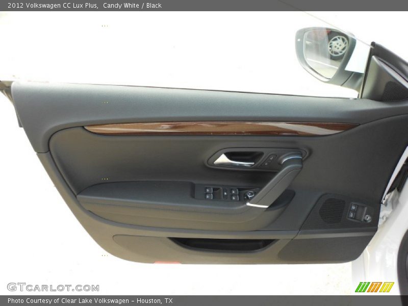 Candy White / Black 2012 Volkswagen CC Lux Plus