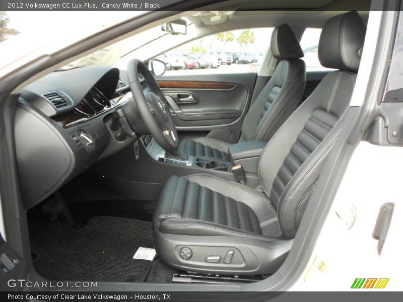 Candy White / Black 2012 Volkswagen CC Lux Plus