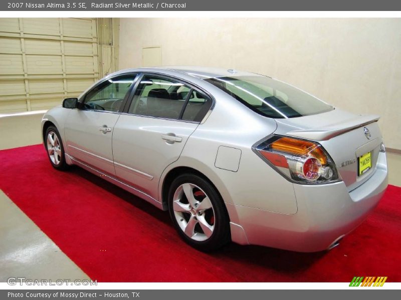 Radiant Silver Metallic / Charcoal 2007 Nissan Altima 3.5 SE