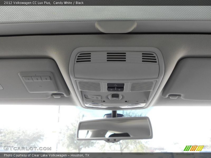 Candy White / Black 2012 Volkswagen CC Lux Plus