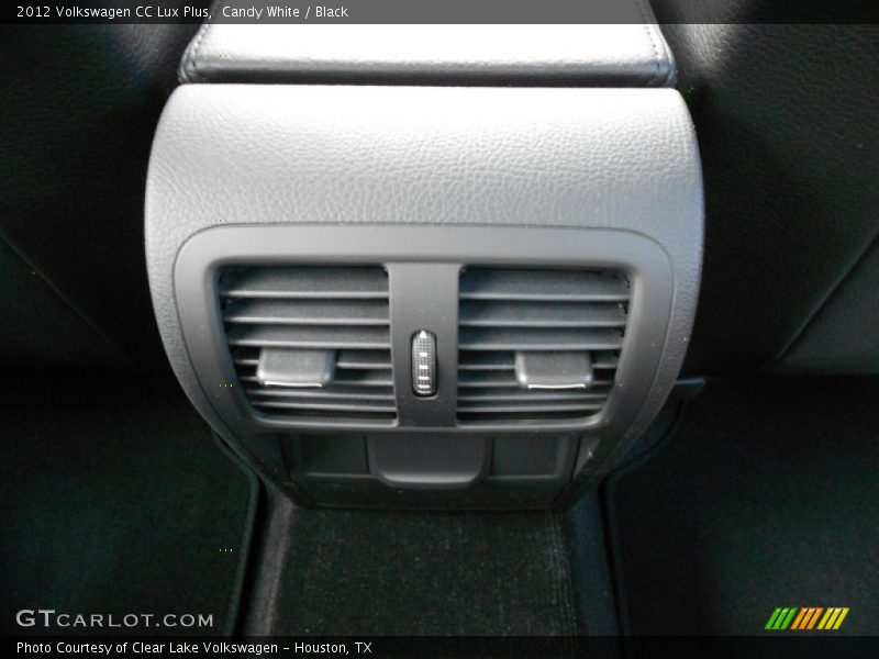 Candy White / Black 2012 Volkswagen CC Lux Plus