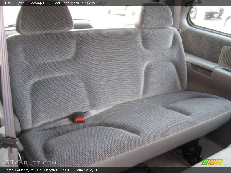 Teal Pearl Metallic / Grey 1996 Plymouth Voyager SE