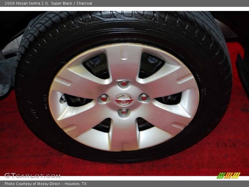 Super Black / Charcoal 2009 Nissan Sentra 2.0