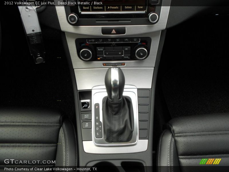 Deep Black Metallic / Black 2012 Volkswagen CC Lux Plus