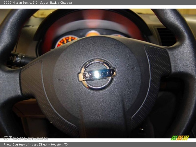 Super Black / Charcoal 2009 Nissan Sentra 2.0