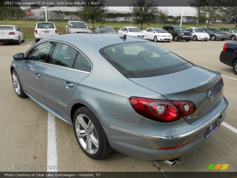 Iron Gray Metallic / Black 2012 Volkswagen CC R-Line