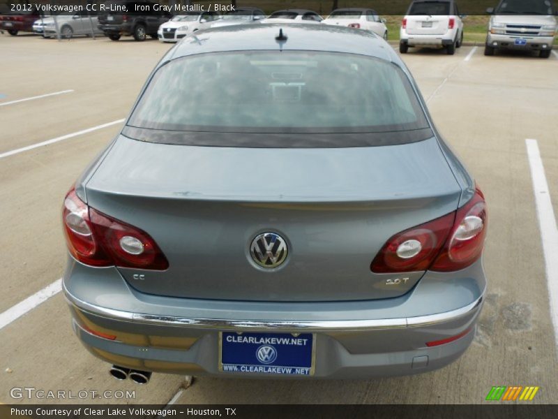 Iron Gray Metallic / Black 2012 Volkswagen CC R-Line