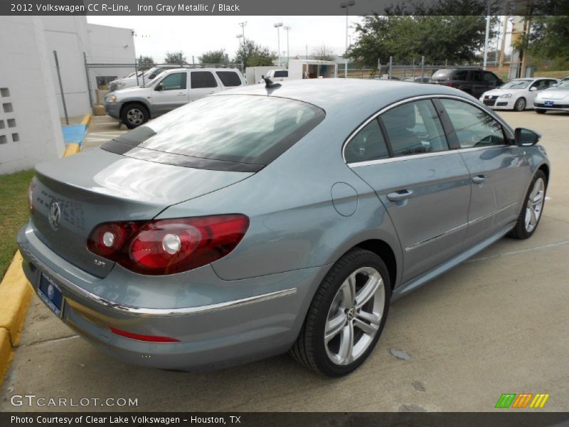 Iron Gray Metallic / Black 2012 Volkswagen CC R-Line