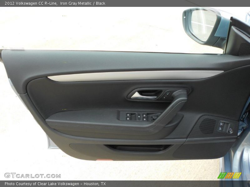 Iron Gray Metallic / Black 2012 Volkswagen CC R-Line