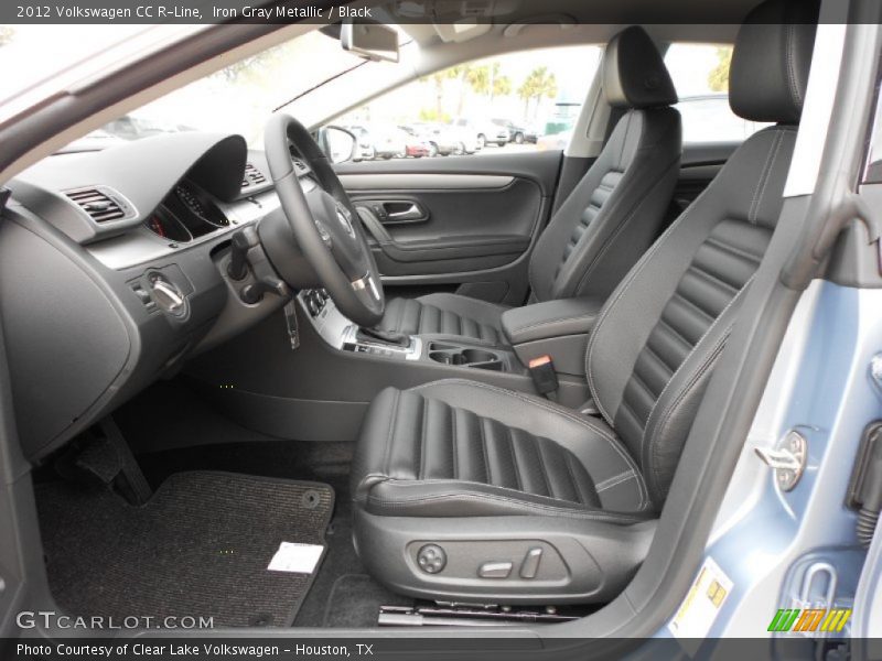 Iron Gray Metallic / Black 2012 Volkswagen CC R-Line