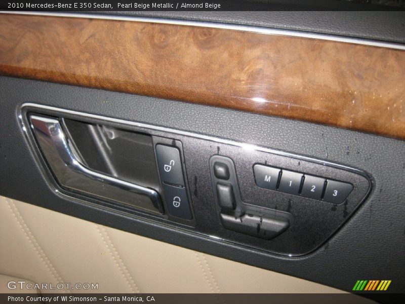 Pearl Beige Metallic / Almond Beige 2010 Mercedes-Benz E 350 Sedan