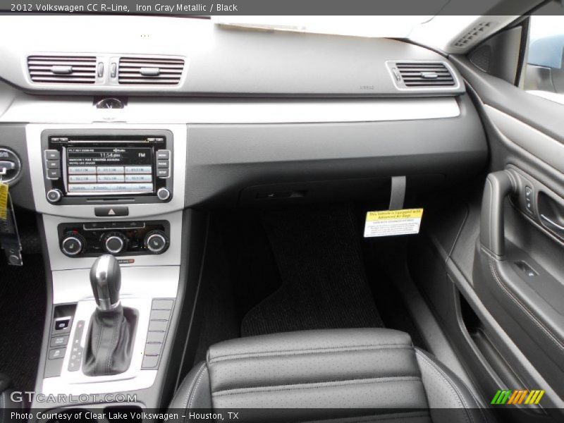 Iron Gray Metallic / Black 2012 Volkswagen CC R-Line