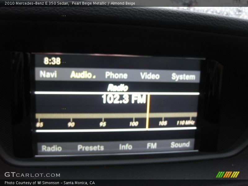 Pearl Beige Metallic / Almond Beige 2010 Mercedes-Benz E 350 Sedan