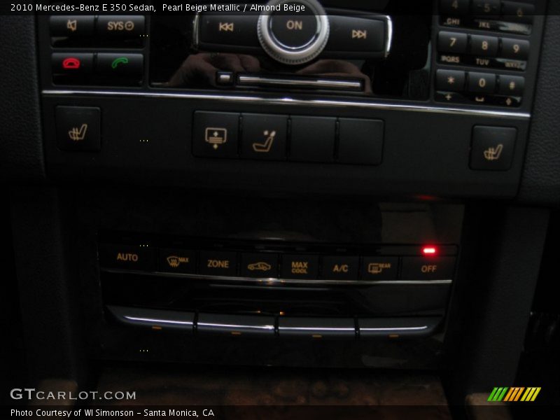 Pearl Beige Metallic / Almond Beige 2010 Mercedes-Benz E 350 Sedan