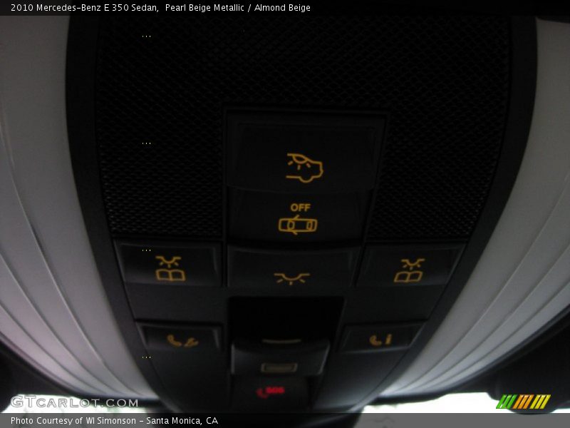 Pearl Beige Metallic / Almond Beige 2010 Mercedes-Benz E 350 Sedan