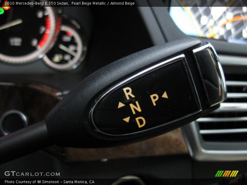 Pearl Beige Metallic / Almond Beige 2010 Mercedes-Benz E 350 Sedan