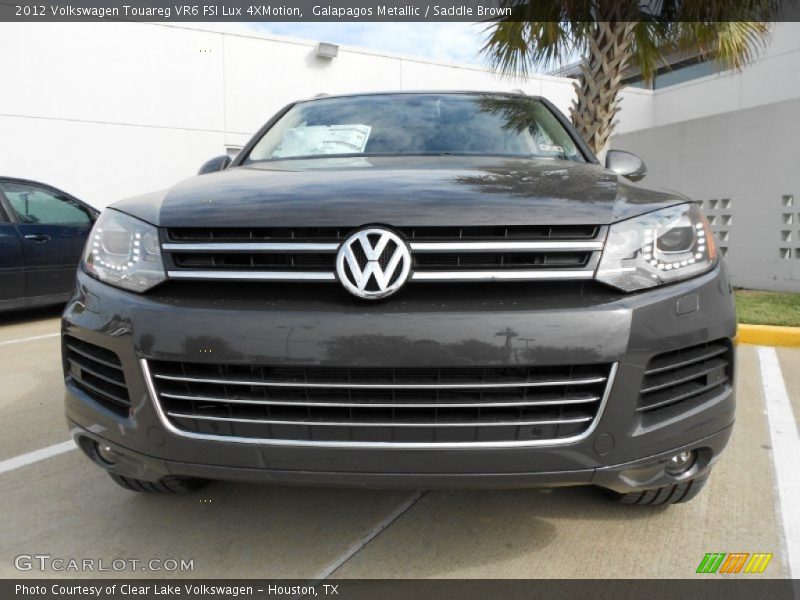 Galapagos Metallic / Saddle Brown 2012 Volkswagen Touareg VR6 FSI Lux 4XMotion