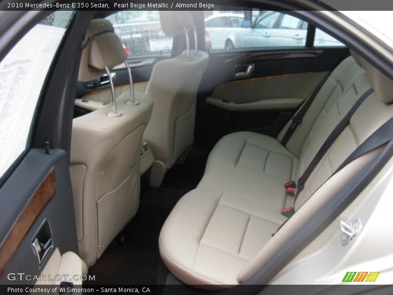 Pearl Beige Metallic / Almond Beige 2010 Mercedes-Benz E 350 Sedan