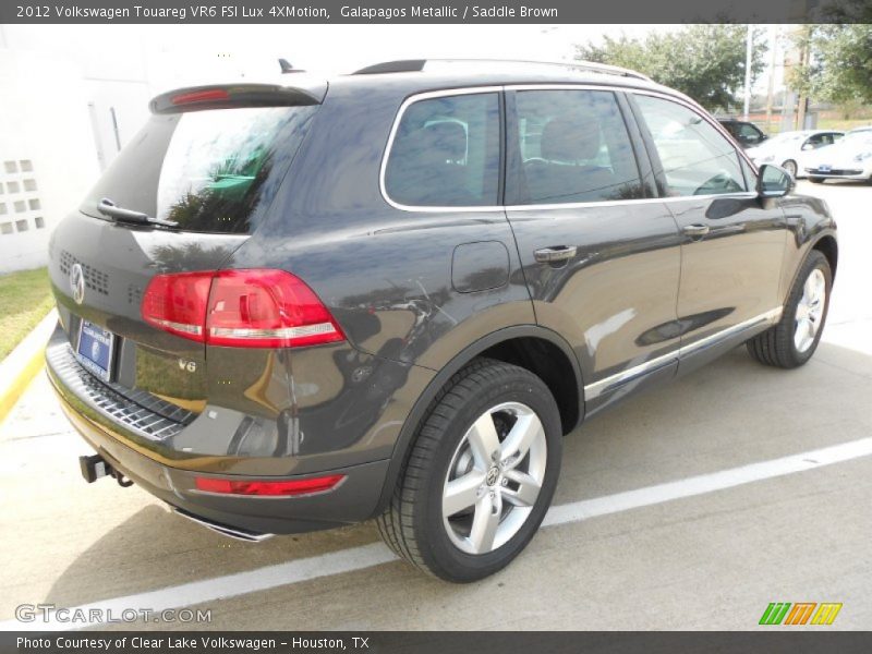 Galapagos Metallic / Saddle Brown 2012 Volkswagen Touareg VR6 FSI Lux 4XMotion