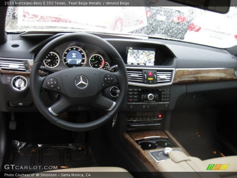 Pearl Beige Metallic / Almond Beige 2010 Mercedes-Benz E 350 Sedan