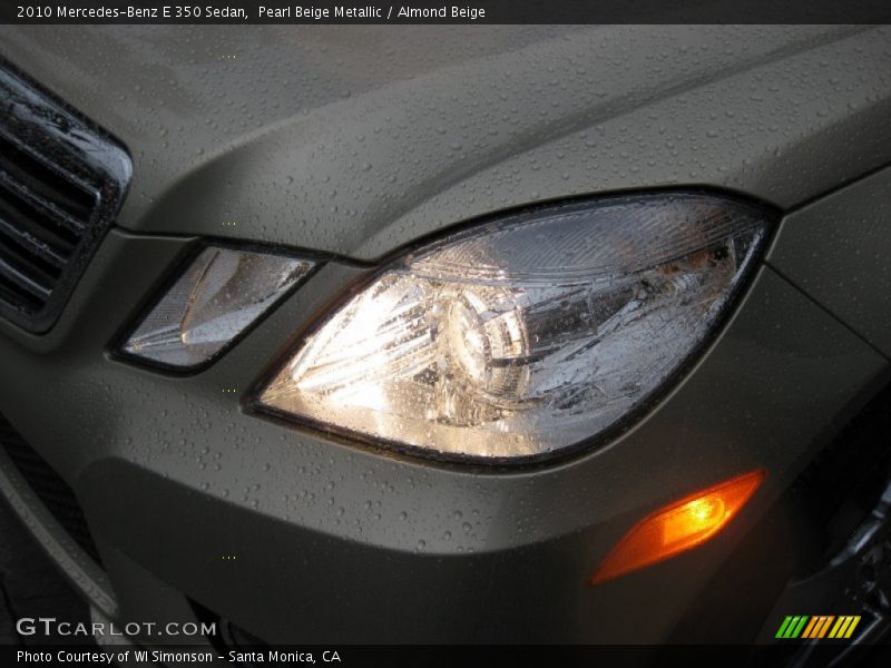 Pearl Beige Metallic / Almond Beige 2010 Mercedes-Benz E 350 Sedan