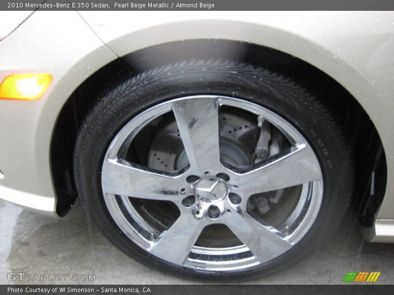 Pearl Beige Metallic / Almond Beige 2010 Mercedes-Benz E 350 Sedan