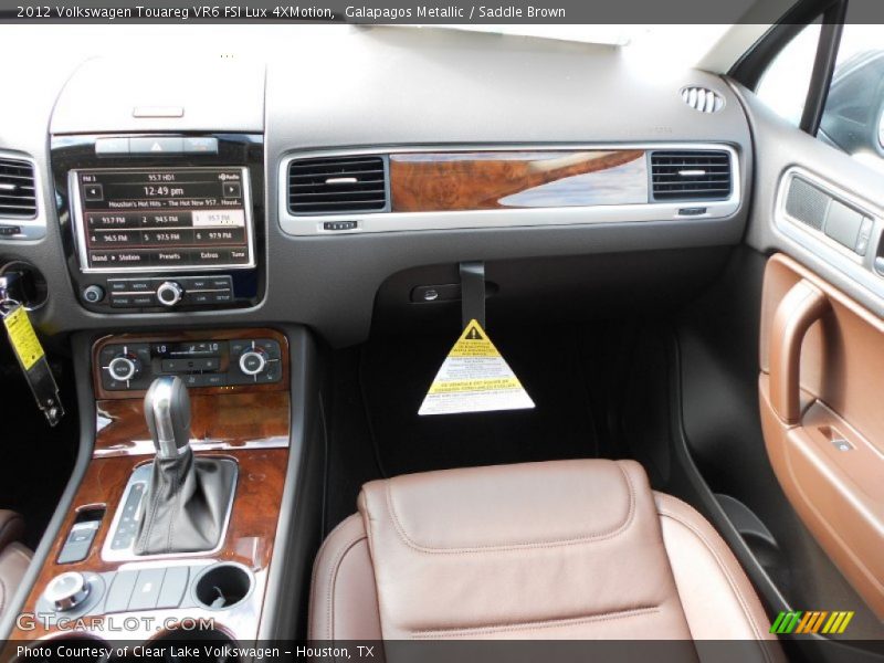 Galapagos Metallic / Saddle Brown 2012 Volkswagen Touareg VR6 FSI Lux 4XMotion