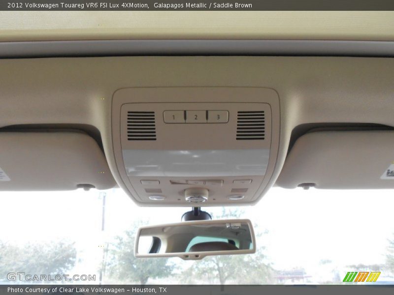 Galapagos Metallic / Saddle Brown 2012 Volkswagen Touareg VR6 FSI Lux 4XMotion