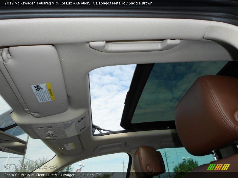Galapagos Metallic / Saddle Brown 2012 Volkswagen Touareg VR6 FSI Lux 4XMotion