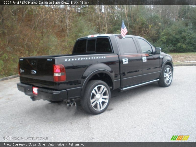 Black / Black 2007 Ford F150 Harley-Davidson SuperCrew